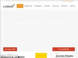 Sites similar to cethefi.org