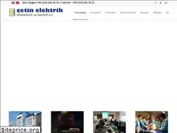 Sites similar to cetinelektrik.com.tr
