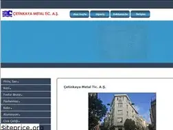 Sites similar to cetinkayametal.com.tr