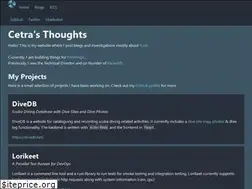 Sites similar to cetra3.github.io