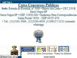 Sites similar to cetroconcursos.org.br