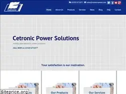 Sites similar to cetronicpower.com