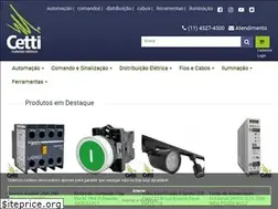 Sites similar to cetti.com.br