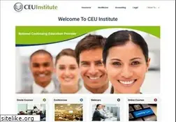 Sites similar to ceuinstitute.net