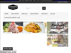 Sites similar to cevicheriasenlima.com