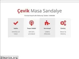 Sites similar to cevikmasasandalye.com