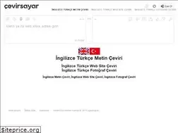 Sites similar to cevirsayar.com