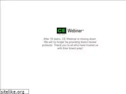 Sites similar to cewebinar.com