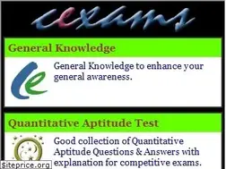 Sites similar to cexams.com