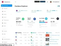 Sites similar to cexplorer.io