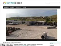 Sites similar to ceyhanbeton.com.tr