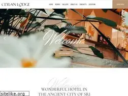 Sites similar to ceylanlodge.com