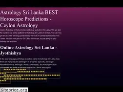 Sites similar to ceylonastrology.com