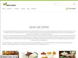Sites similar to ceylonsergoexports.com
