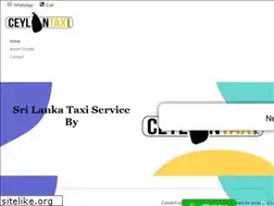 Sites similar to ceylontaxi.lk