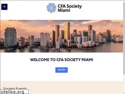 Sites similar to cfa-miami.org