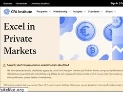Sites similar to cfacenter.com