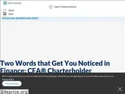 Sites similar to cfaspace.com