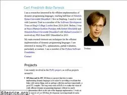 Sites similar to cfbolz.de