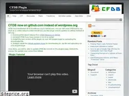 Sites similar to cfdbplugin.com