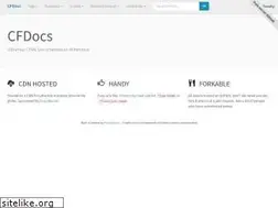 Sites similar to cfdocs.org