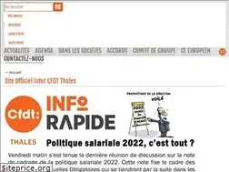 Sites similar to cfdt-thales.com