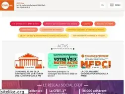 Sites similar to cfdtparis.com