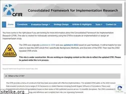Sites similar to cfirguide.org