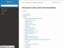 Sites similar to cfme-tests.readthedocs.io