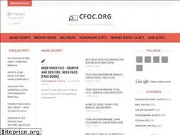 Sites similar to cfoc.org