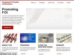 Sites similar to cfoi.org.uk