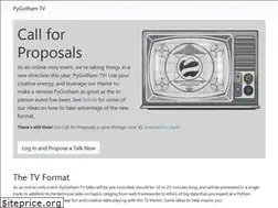 Sites similar to cfp.pygotham.org