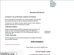 Sites similar to cfpsantaana.net