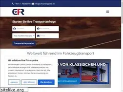 Sites similar to cfrcarshippers.de