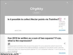Sites similar to cfrgtkky.blogspot.com