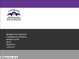 Sites similar to cfrrroofing.com