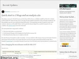 Sites similar to cfsremission.com
