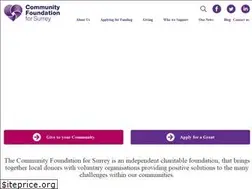 Sites similar to cfsurrey.org.uk