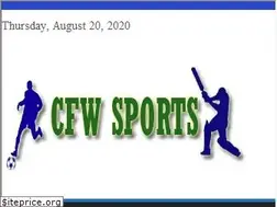 Sites similar to cfwsports.com