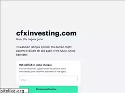 Sites similar to cfxinvesting.com