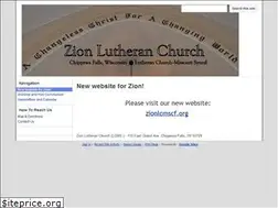 Sites similar to cfzionlutheran.com