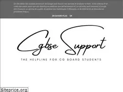 Sites similar to cgbsesupport.in