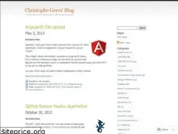 Sites similar to cgeers.wordpress.com