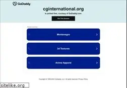Sites similar to cginternational.org