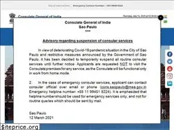 Sites similar to cgisaopaulo.gov.in