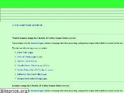 Sites similar to cgleague.co.uk
