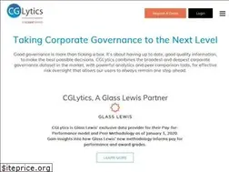 Sites similar to cglytics.com