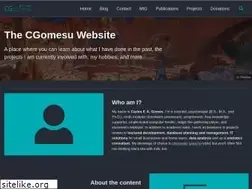 Sites similar to cgomesu.com