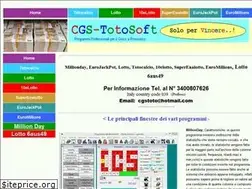 Sites similar to cgs-totosoft.it