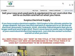 Sites similar to cgsurplus.com